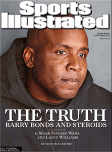 Photo: Barry Bonds SI cover steroids