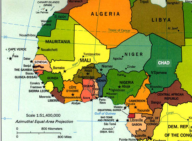 map-west-africa – Outside the Beltway