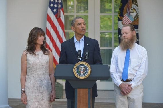 President Obama Rose Garden Bergdahl
