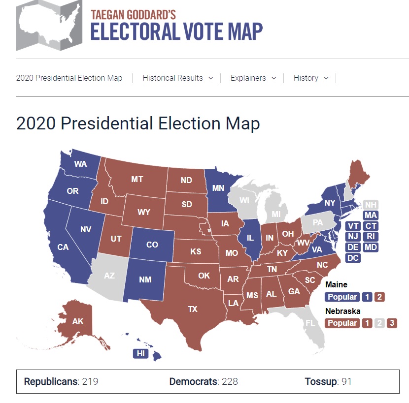 Electoral Vote Map
