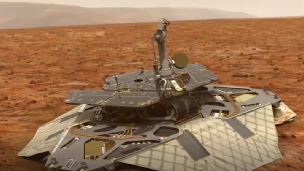 Mars Passes Gas
