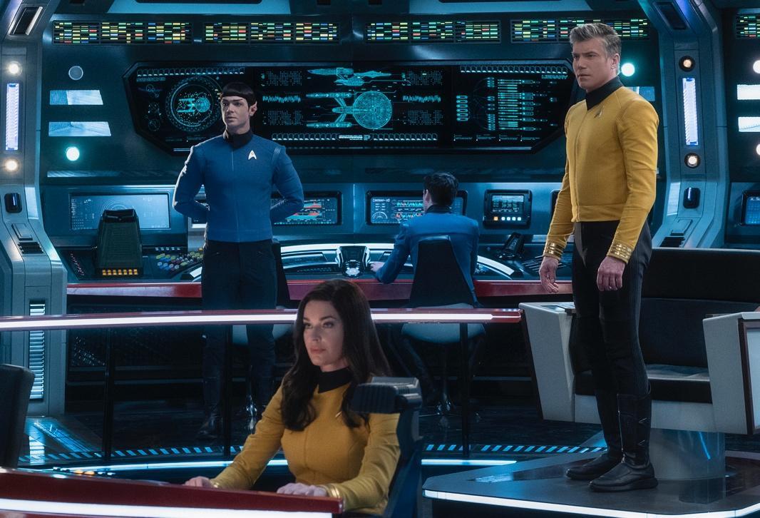 New Trek with Pike and Spock