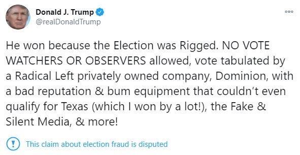 Trump Accidentally Concedes