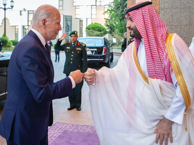 Biden and bin Salman