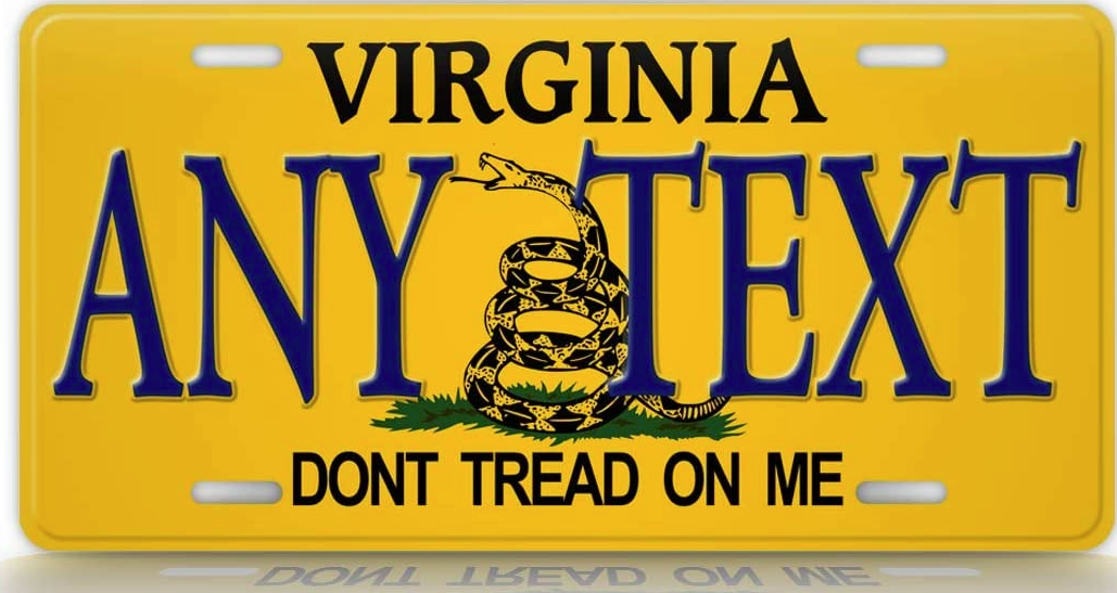 ‘Don’t Tread on Me’ License Plates