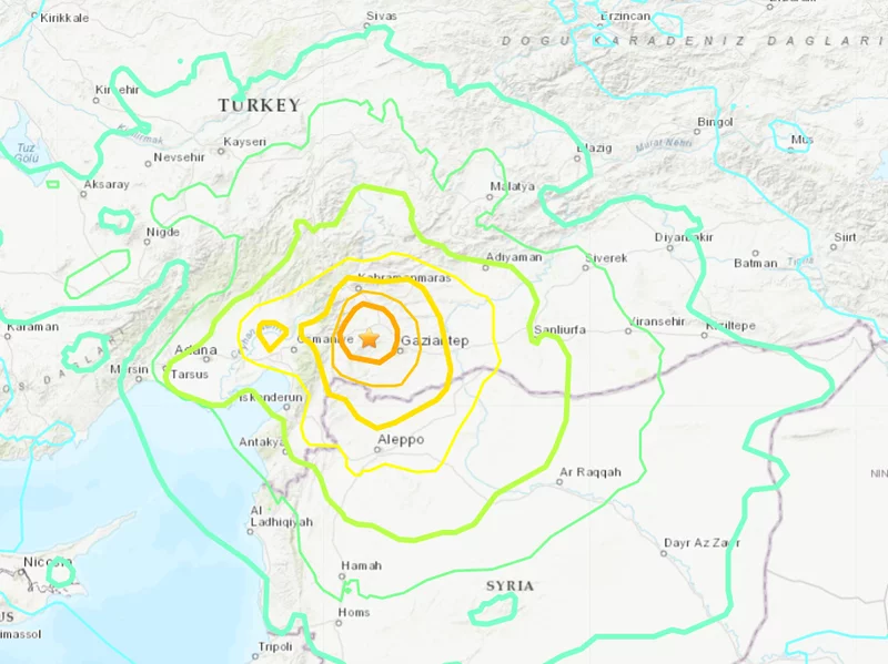 Turkey-Syria Quake Kills 1300+