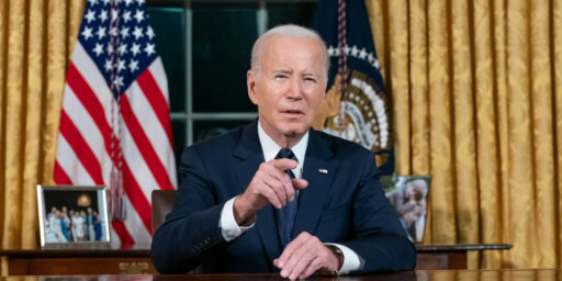 President Joe Biden in the Oval Office, October 19, 2023