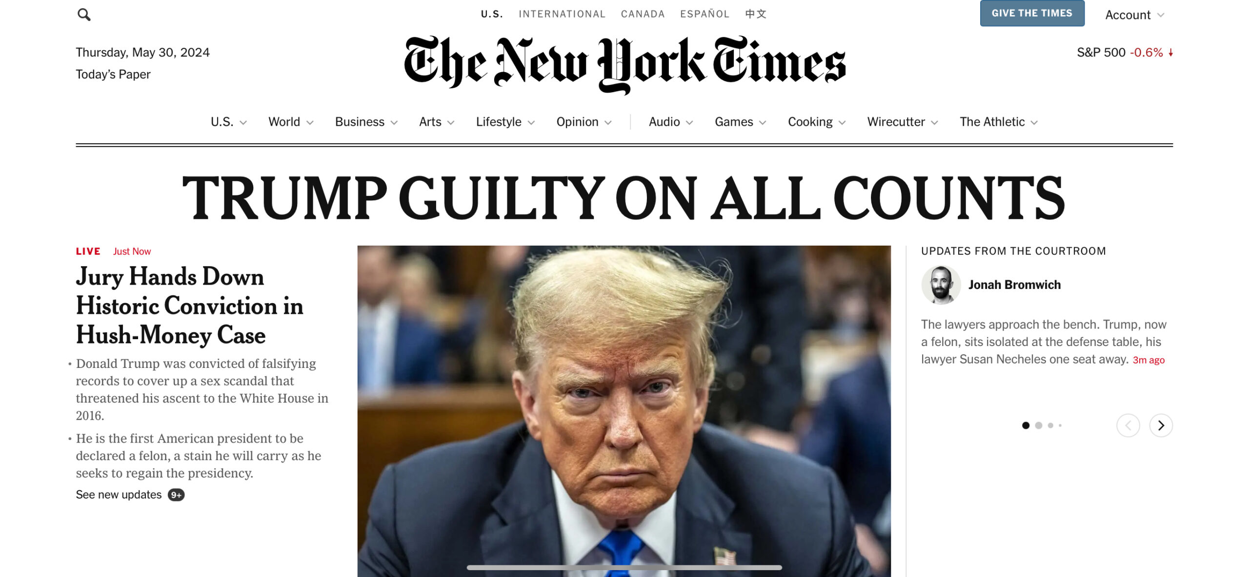 Trump Convicted
