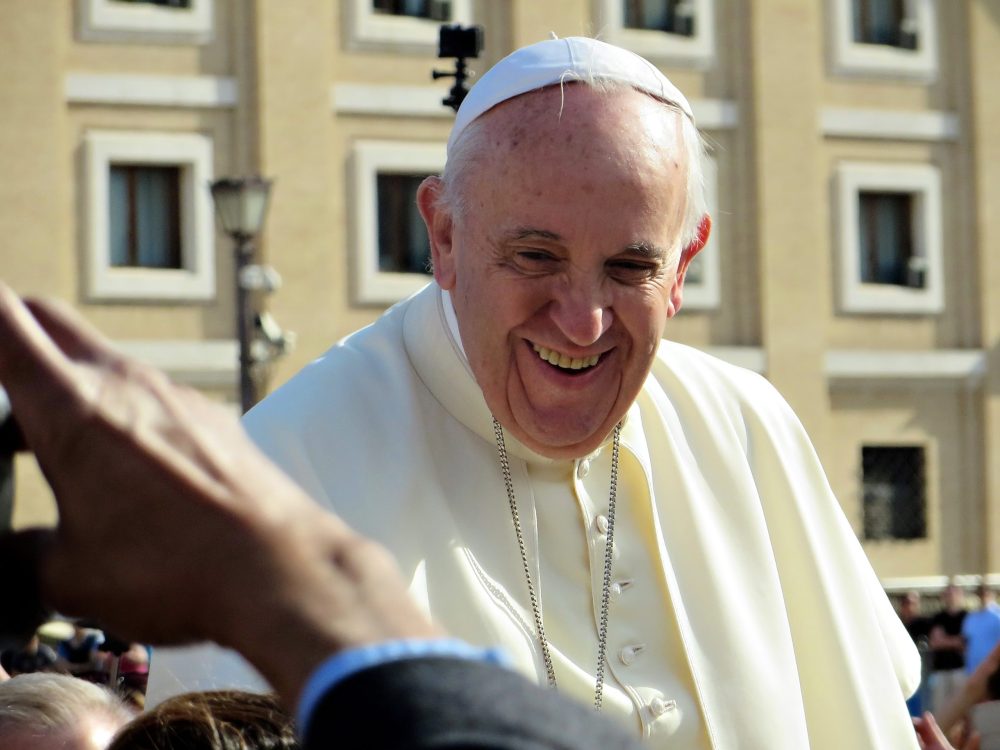 The free high-resolution photo of man, person, people, audience, religion, italy, church, profession, christian, senior citizen, vatican, religious, catholic, rome, faith, bishop, christianity, pope, holy, greeting, believe, catholicism, theology, st peter's square, francis, papal, clergy, pope francis, pontiff , taken with an Canon PowerShot SX280 HS 02/21 2017 The picture taken with 48.0mm, f/5.6s, 1/1000s, ISO 400 The image is released free of copyrights under Creative Commons CC0.