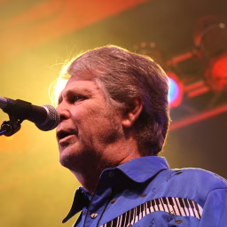 Brian Wilson during a performance at the Consumer Electronics Show in Las Vegas, 10 January 2007