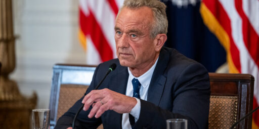Health and Human Services Secretary Robert F. Kennedy Jr. makes remarks at an event announcing the MAHA (Make America Healthy Again) Commission, Thursday, May 22, 2025, in the East Room of the White House.