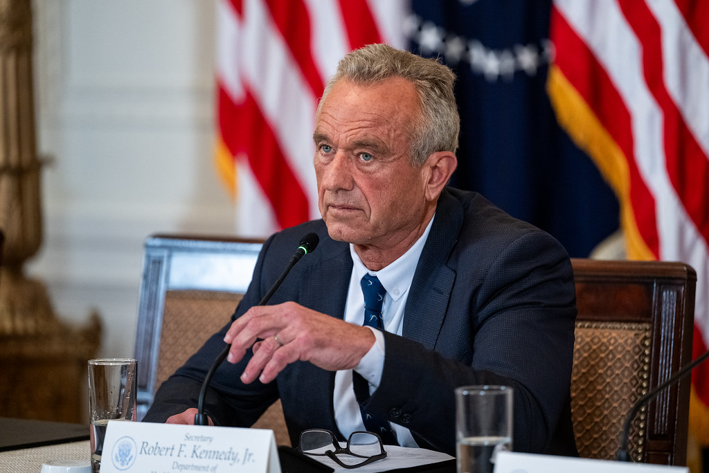 Health and Human Services Secretary Robert F. Kennedy Jr. makes remarks at an event announcing the MAHA (Make America Healthy Again) Commission, Thursday, May 22, 2025, in the East Room of the White House.