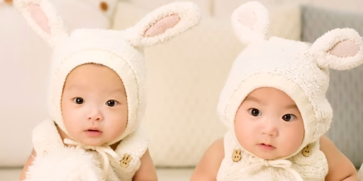 photo of cute, child, pink, toy, product, textile, kids, infant, toddler, skin, babies, twins, stuffed toy