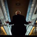 President Donald Trump delivers remarks on the economy at Mount Airy Casino Resort in Mount Pocono, Pennsylvania, Tuesday, December 9, 2025.