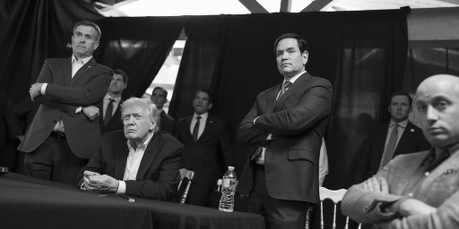 President Donald Trump monitors U.S. military operations in Venezuela, from Mar-a-Lago Club in Palm Beach, Florida, on Saturday, January 3, 2026.