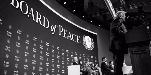 President Donald Trump participates in the Board of Peace Charter Announcement and Signing ceremony during the World Economic Forum, Thursday, January 22, 2026, at the Davos Congress Center in Davos, Switzerland.