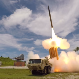 A THAAD interceptor is launched from the Reagan Test Site, Kwajalein Atoll in the Republic of the Marshall Islands, during Flight Test THAAD-23, August 30, 2019. label_outline