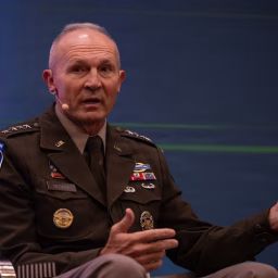 Chief of Staff of the Army Gen. Randy A. George speaks during a transformation panel during the Association of the U.S. Army (AUSA) 2025 Annual Meeting & Exposition, held at the Walter E. Washington Convention Center, Oct. 15, 2025. AUSA provides attendees with insights into U.S. Army priorities, explore cutting-edge technologies, and engage in high-impact networking with key decision-makers. The theme this year is “Agile, Adaptive, Lethal: Winning at the Pace of Change.”