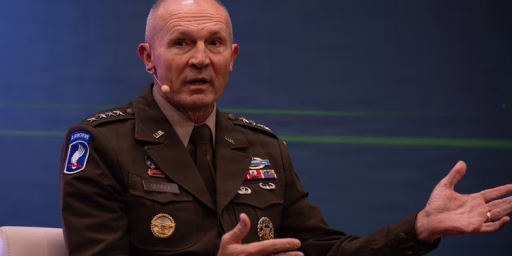 Chief of Staff of the Army Gen. Randy A. George speaks during a transformation panel during the Association of the U.S. Army (AUSA) 2025 Annual Meeting & Exposition, held at the Walter E. Washington Convention Center, Oct. 15, 2025. AUSA provides attendees with insights into U.S. Army priorities, explore cutting-edge technologies, and engage in high-impact networking with key decision-makers. The theme this year is “Agile, Adaptive, Lethal: Winning at the Pace of Change.”