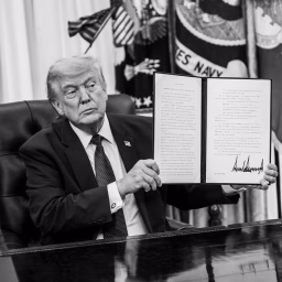 President Donald J. Trump signs Executive Orders in the Oval Office, Wednesday, June 3, 2026.